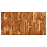Dining Table Solid Acacia and Mango Wood 180x90x76 cm - Rear View