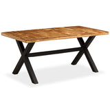 Dining Table Solid Acacia and Mango Wood 180x90x76 cm - Extra Image