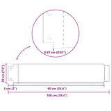 Lawn Fence 10 pcs Galvanised Steel 100x20 cm - Close-Up Angle