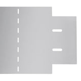 Lawn Fence 15 pcs Galvanised Steel 100x20 cm - Close-Up Angle