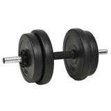 14 Piece Dumbbell Set 20 kg - Top-Down View