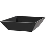 Basin Ceramic Square Black 41.5x41.5x12 cm - Top-Down View