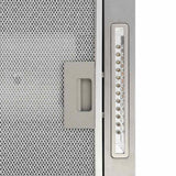 Island Range Hood LCD Display Touch Sensor 756 m³/h LED
