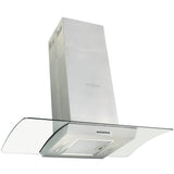 Island Range Hood 90 cm Stainless Steel 756 m³/h LED - Side View