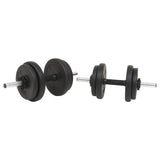 Barbell and Dumbbell Set 30 kg - Top-Down View