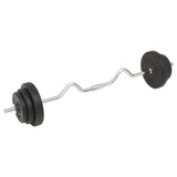 Barbell and Dumbbell Set 30 kg - Top-Down View