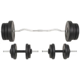 Barbell and Dumbbell Set 60 kg - Front View