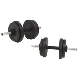 Barbell and Dumbbell Set 60 kg - Top-Down View