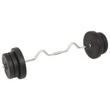 Barbell and Dumbbell Set 60 kg - Close-Up Angle