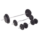 Barbell and Dumbbell Set 90 kg - Front View