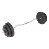 Barbell and Dumbbell Set 120 kg - Rear View