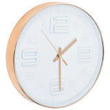 Wall Clock Copper Look 30 cm - Side View