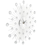 Wall Clock with Quartz Movement Modern Design 50 cm
