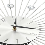 Wall Clock with Quartz Movement Modern Design 50 cm - Top-Down View