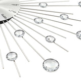Wall Clock with Quartz Movement Modern Design 50 cm - 45-Degree Angle