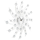 Wall Clock with Quartz Movement Modern Design 50 cm - Side View