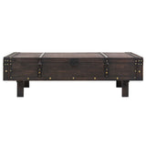 Coffee Table Plywood Vintage Style 120x55x35 cm