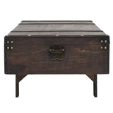 Coffee Table Plywood Vintage Style 120x55x35 cm - 45-Degree Angle
