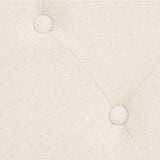 Sofa Set 2 Pieces Fabric Cream White - Extra Image