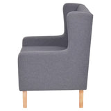 Sofa Set 3 Pieces Fabric Grey - Extra Image