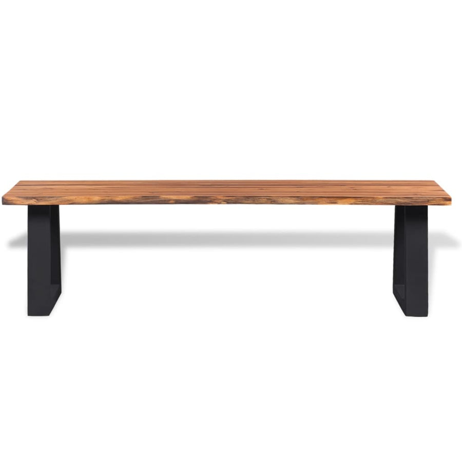 Bench Solid Acacia Wood 160 cm