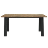 Dining Table Solid Acacia Wood 170x90x75 cm