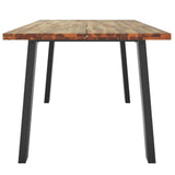 Dining Table Solid Acacia Wood 170x90x75 cm