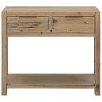 Console Table 82x33x73 Cm Solid Acacia Wood