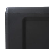 Garden Storage Cabinet with 4 Shelves Black - Extra Image
