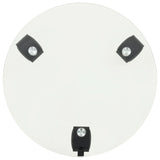 Plant Rollers 2 pcs Tempered Glass 28 cm Round - Side View