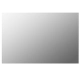 Wall Mirror 60x40 cm Rectangular Glass - Side View