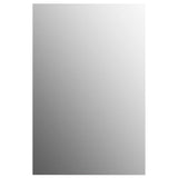 Wall Mirror 60x40 cm Rectangular Glass - Top-Down View