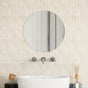 Wall Mirror 50 cm Round Glass
