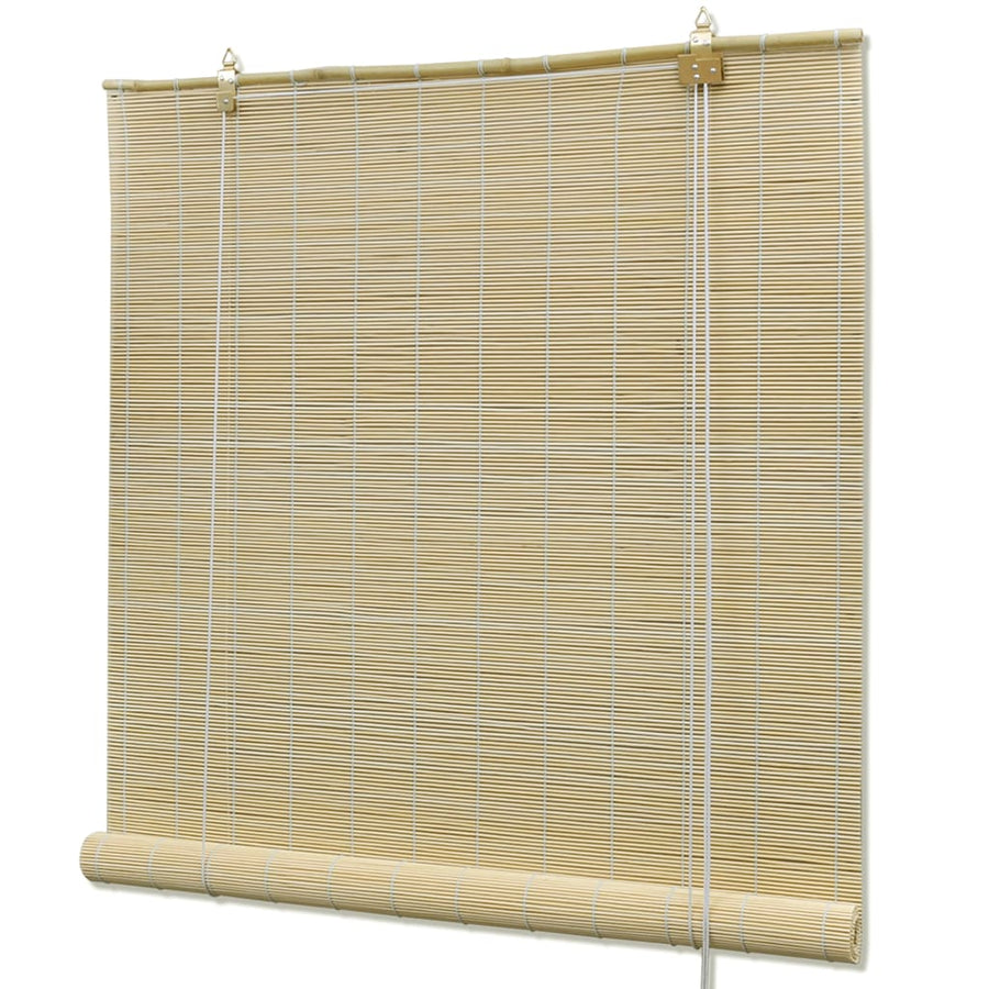 Roller Blind Bamboo 140x220 cm Natural