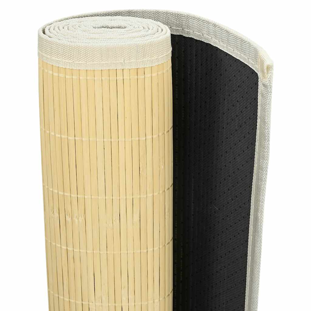 Rug Bamboo 100x160 cm Natural