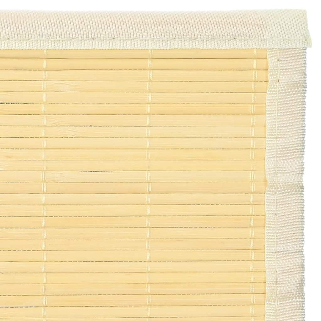 Rug Bamboo 100x160 cm Natural