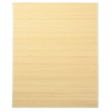 Rug Bamboo 160x230 cm Natural - Front View