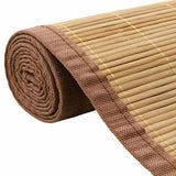 Rug Bamboo 160x230 cm Brown