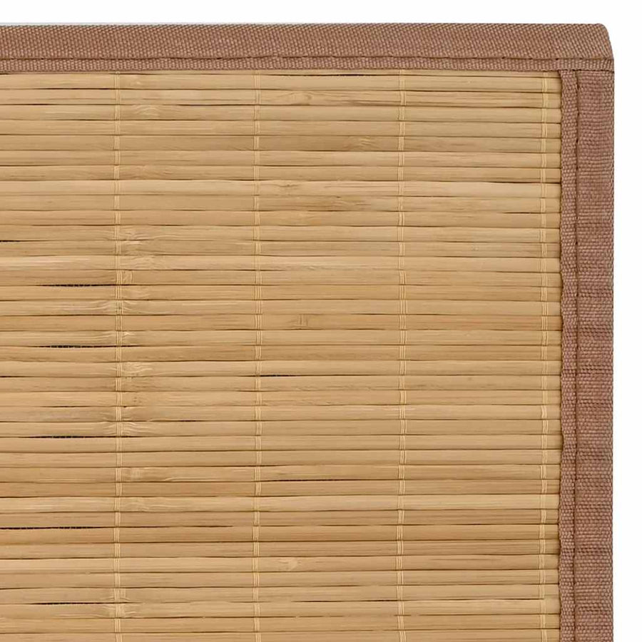 Rug Bamboo 160x230 cm Brown
