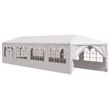 Garden Marquee 3x12 m White - Front View