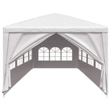 Garden Marquee 3x12 m White - Top-Down View