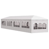 Garden Marquee 3x12 m White - Rear View