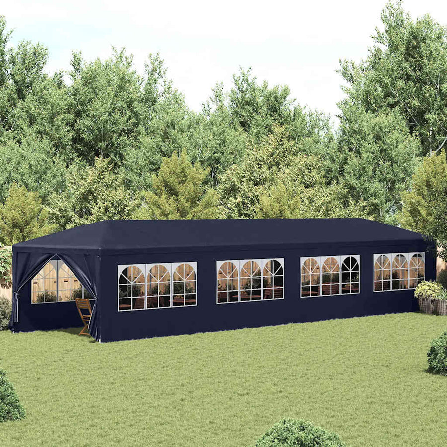 Garden Marquee 3x12 m Blue