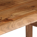 Writing Table Solid Acacia Wood 110x50x76 cm - Extra Image