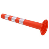 Traffic Control Bollards 5 pcs Plastic 75 cm - Side View