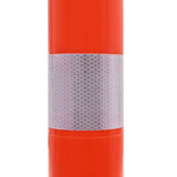 Traffic Control Bollards 5 pcs Plastic 75 cm