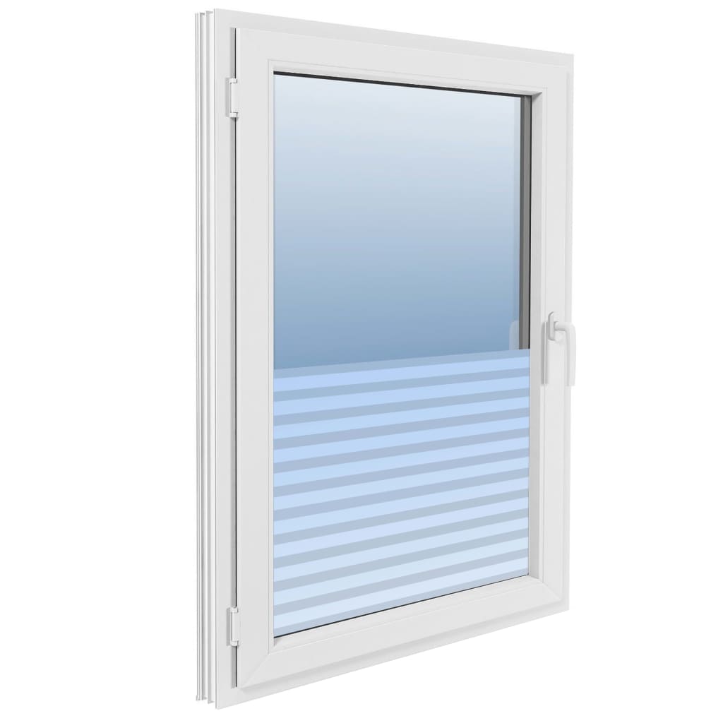 Window Film Frosted Stripes Design 0,9x20 m PVC