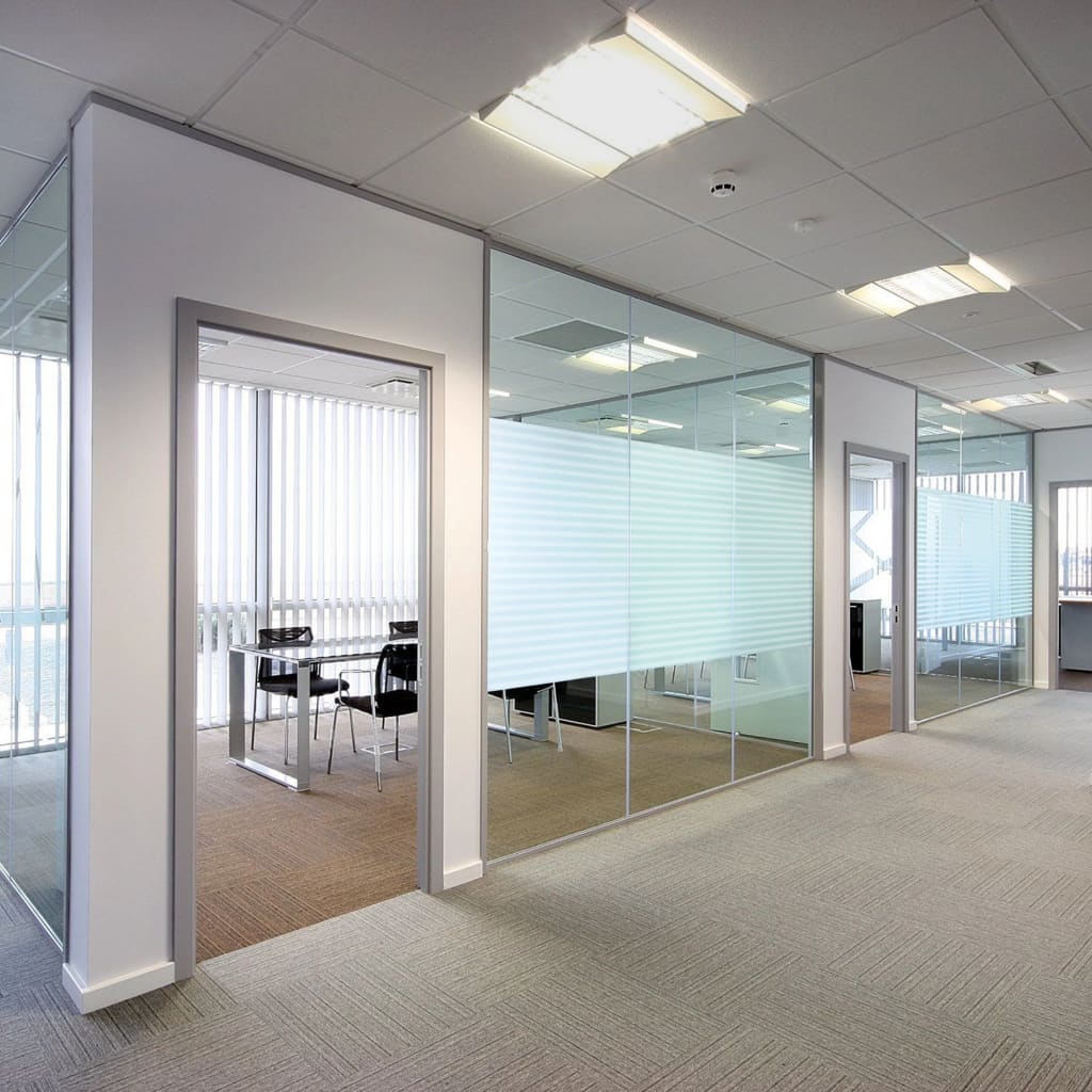 Window Film Frosted Stripes Design 0,9x20 m PVC