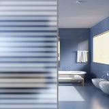 Window Film Frosted Stripes Design 0,9x20 m PVC