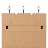 Wall-mounted Coat Rack with 6 Hooks 120x40 cm HAPPY LOVE